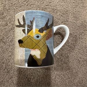 MAGPIE Carola Van Dyke Beasties Reindeer Mug Cup Ceramic Christmas